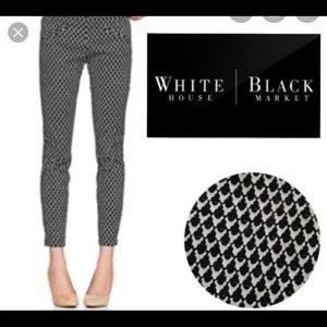 White house black market slim ankle pants